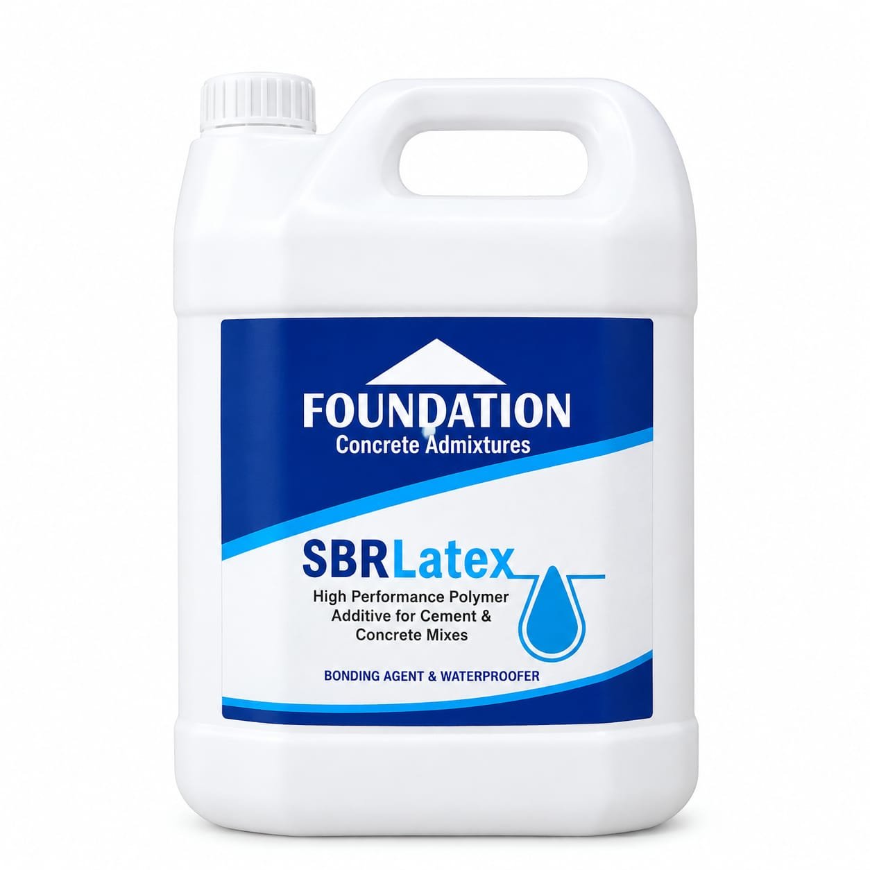 Foundation SBR Latex polymer additive containers